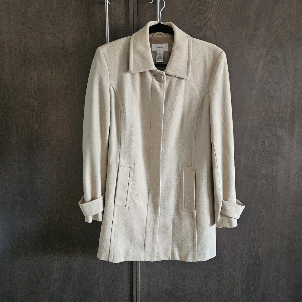 White Pea Coat